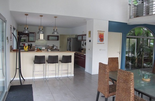Sainte-Marie-de-Gosse Villa | VILLA EXOTIQUE 20mn from the ocean, large 15X6 pool