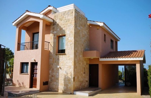 Kouklia Villa | Villa Kerrie- Luxury Villa with Secluded Mature Garden, Open Outlook and Sea Views