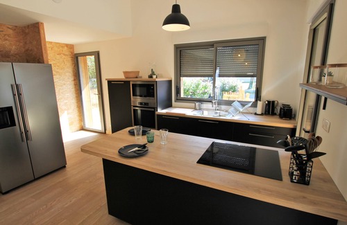 Longeville-sur-Mer House | Villa Les Hibiscus - 500m from the beach - authentic style and design for 8