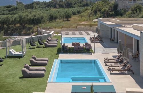 Krasounas Villa | Villa Lux Solis - With 2 Pools
