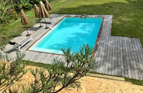 Treuzy-Levelay Villa | Villa Luxe Piscine Jacuzzi Barbecue Vue imprenable - Domaine de Montaubois - Groupes et familles - 15 personnes