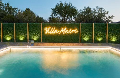 Salamis Villa | Villa Mairi - 2 private pools & Game Room near Athens