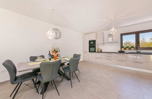 Labin Villa | Villa Milica near Labin for 8 people with private pool & kids playground - pet friendly