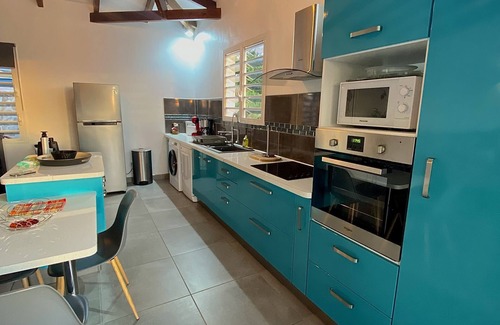 Riviere-Salee Villa | VILLA PAMEYAQUE T3 SUPERB SEA VIEW AND SWIMMING POOL