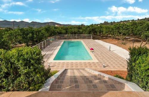 Agia Villa | Villa Rosemagnolia, pool 35m2, in green, gardens, full sun close to everything