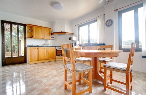 Sa Cabaneta Villa | Villa Sa Cabaneta with pool, tennis court, and views to the Palma Bay