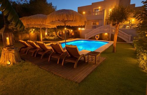 Filerimos Villa | Villa Small Paradise with private pool, jacuzzi and complete privacy