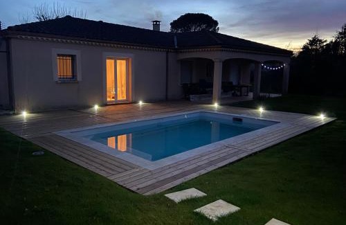 Prayssac Villa | Villa spacieuse avec piscine privé , Vallée du Lot
