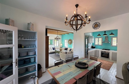 Lipsoi Villa | Villa Sun. Splendid 4 bedroom house for your vacations. panoramic sea view!