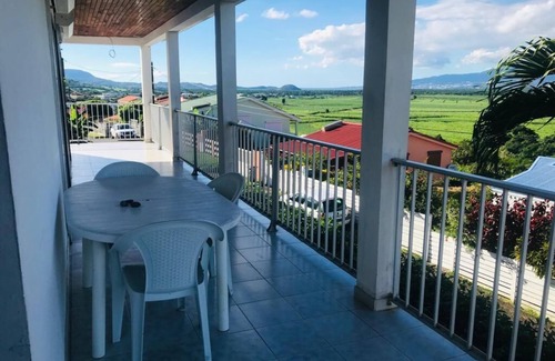 Riviere-Salee Villa | "villa Tak Tak" 90m², 3 Chambres Lits Doubles, vue Panoramique, Location Auto