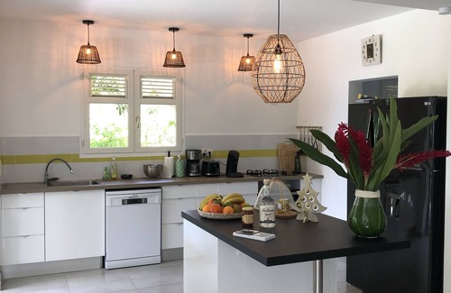 Riviere-Salee Villa | Villa with exceptional view of tropical garden!