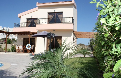 Pissouri Villa | Vineland Cottage . Free Wi-Fi . Big pool with walk in steps