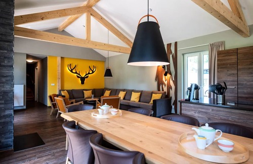 Leutkirch im Allgau House | VIP-Duplex-Cottage für 12 Personen