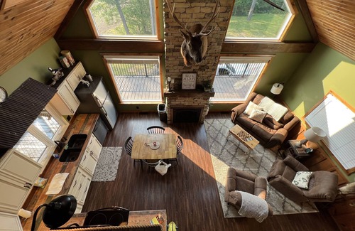 Pitman Cabin | Vista Getaway - Secluded country cabin, with wrap around porch and patio