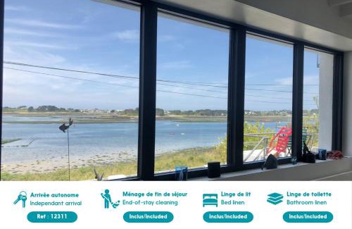 L'Aber Vrac'h House | Vue exceptionnelle - Maison pour 4 - 100m plage