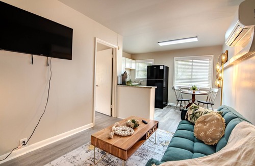 Five Points South Condo | Vulcan's Emerald Hideaway B3 - King Bed/WiFi/City