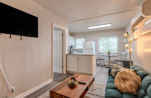 Five Points South Condo | Vulcan's Emerald Hideaway B4 - King Bed/WiFi/City