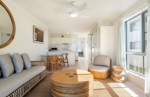 North Creek Apartment | Wake up to unobstructed views of Lennox Head’s Seven Mile beach.