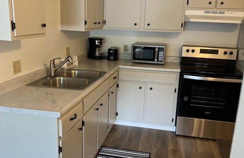 Munising Apartment | Walk to Cruise Boat 2min, brewery, parks, & restaurants Downtown Apartment