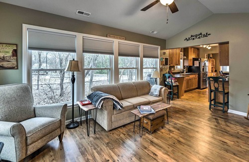 Delavan Lake House | Walk to Delavan Lake: Extended Stay Home w/Yard