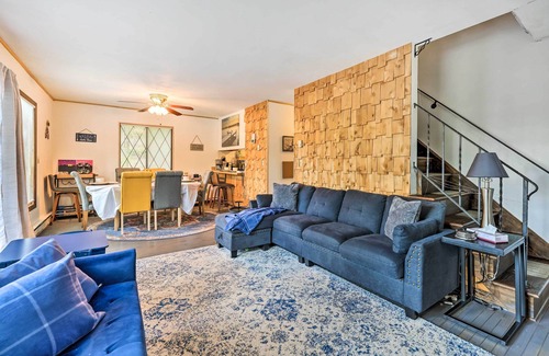 Pocono Summit Cabin | Walk to Lake: Game Room Getaway in Pocono Summit!