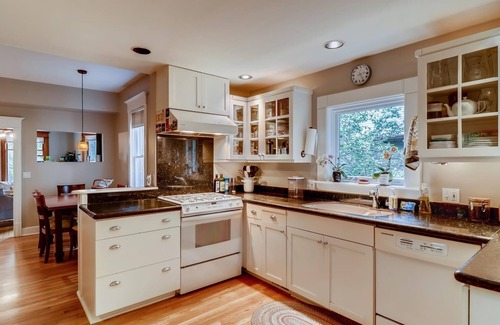 Whittier House | Walk to Pearl Street- With Great Backyard!