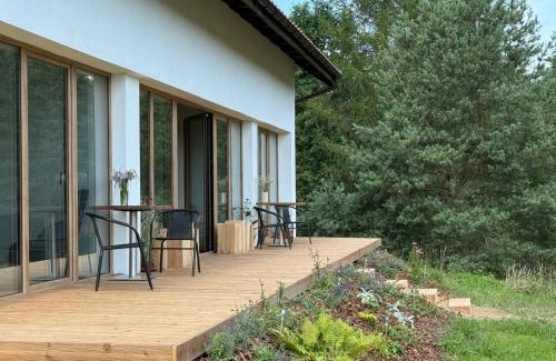 Woryty House | Warmińska Polana - Nowy, całoroczny dom na 2 ha łące dla 8 osób - Gietrzwałd
