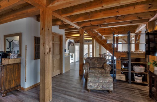Marquette Cabin | Water Street Cabin! Waterfront 2 bedroom, 1.5 bath, sleeps 8