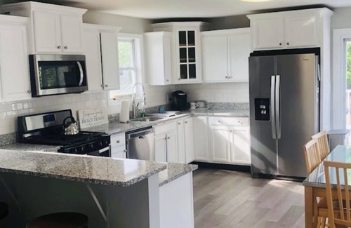 Green Creek House | Water Views - 2 Min Walk to Beach - Custom Beach House - Local Pool!