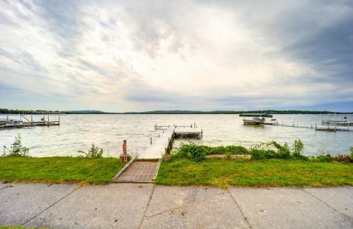 Oden House | Waterfront Alanson Cottage with Dock and Lake Access!
