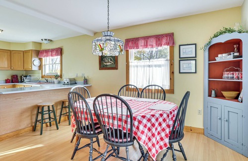 Alburg House | Waterfront Alburgh Getaway w/Private Beach!