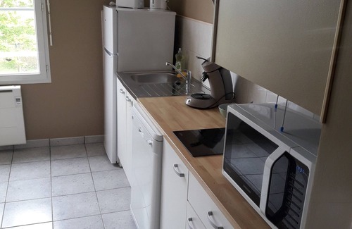 Langrune-sur-Mer Apartment | Waterfront apartment with your feet in the water!