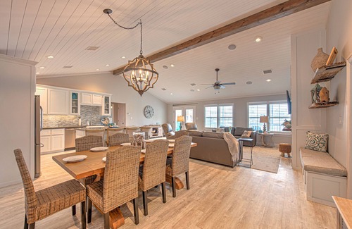 City-by-the Sea House | WATERFRONT! BOAT DOCK, OUTDOOR KITCHEN, & MAN CAVE