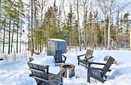 Two Harbors House | Waterfront Cabin on Lake Superior with Fire Pit