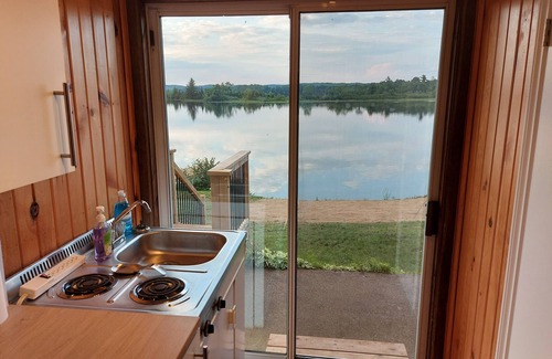 Combermere Condo | Waterfront Cottage Suite 1 Bdrm, 2 Bath, Beach, BBQ, Fire Pit Patio, shared Dock