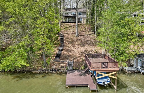 Bracey House | Waterfront Cottage with Boat Dock and 3 Decks!