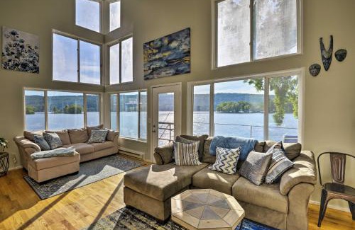 De Ruyter House | Waterfront DeRuyter Home with Private Dock!