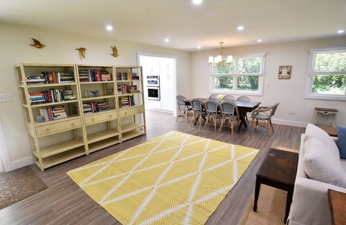 Weirwood House | Waterfront family home with great views, full kitchen, & strong Wi-Fi.