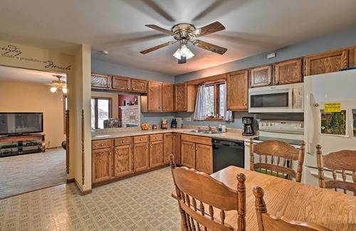 Fond du Lac House | Waterfront Fond du Lac Home on DeNeveu Lake!