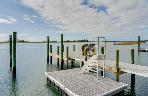 Hampstead House | Waterfront Hampstead Home Dock and Waterway Access!