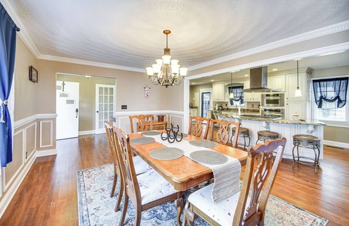 Hampton House | Waterfront Home w/Dock & Yard in Hampton!