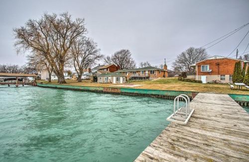 Anchorville House | Waterfront Home with Shared Dock on Lake St Clair!