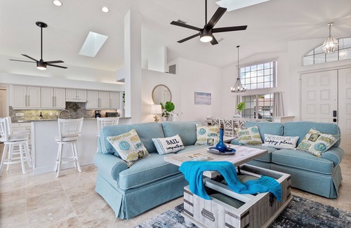 Palm Harbor House | Waterfront Home with Pool, Hot Tub, Dock, Game Room & 10 minutes to the Beach