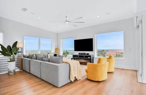 Flagler County House | Waterfront home with amazing views, game room, hot tub, & elevator