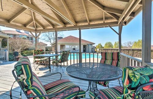 Lake Hamilton Apartment | Waterfront Hot Springs Condo Pool, Hot Tub Access