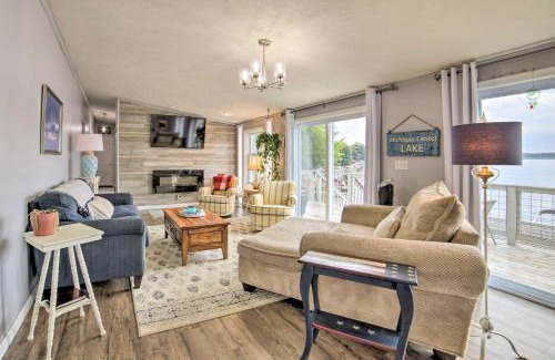 Michigan Center House | Waterfront Michigan Center Home with Boat Dock!