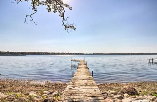 Onamia House | Waterfront Onamia Retreat with Dock and Fire Pit!