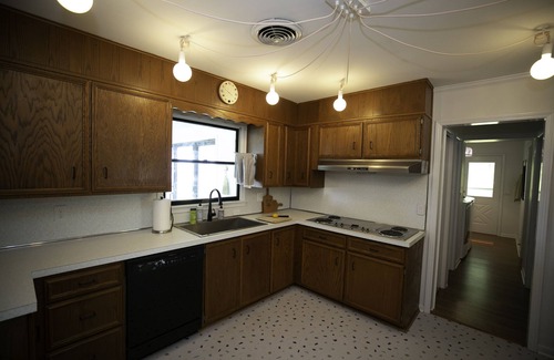 White Stone House | Waterfront, Private Beach, Mid Century Style