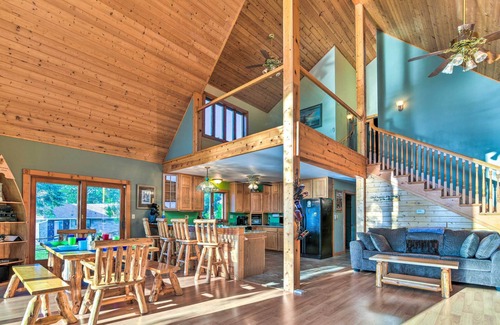 Gilford Cottage | Waterfront Saginaw Bay Retreat w/Grill & Yard!