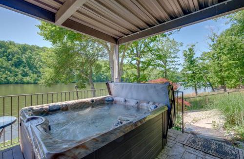 Goodview House | Waterfront Smith Mountain Lake Home with Boat Dock!